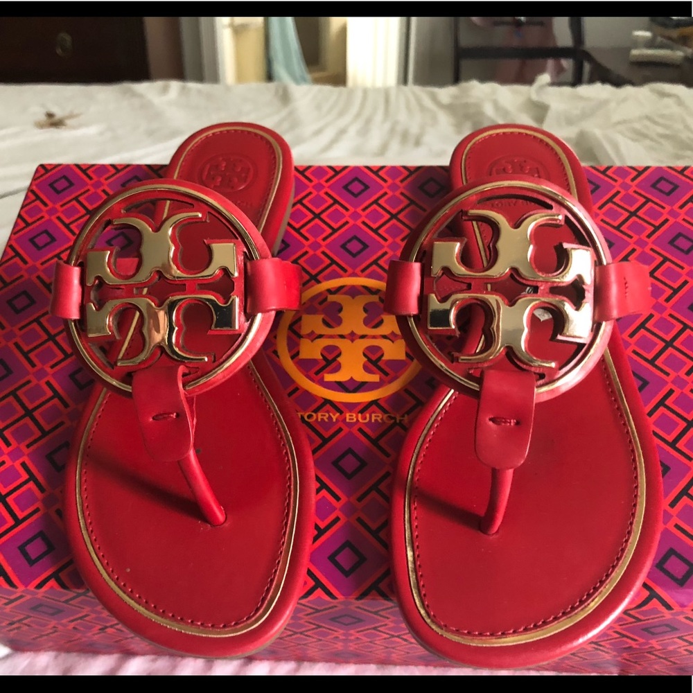 Tory Burch red Sandals